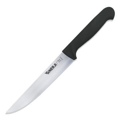 Sinerji Passion Plastik Saplı Mutfak Bıçağı, 16 cm, Siyah