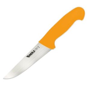 Sinerji Protrend No 0 Plastik Saplı Kasap Bıçağı, 12.5 cm, Sarı