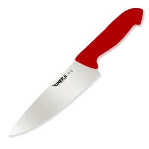 Sinerji Protrend No 1 Plastik Saplı Şef Bıçağı, 18 cm, Kırmızı