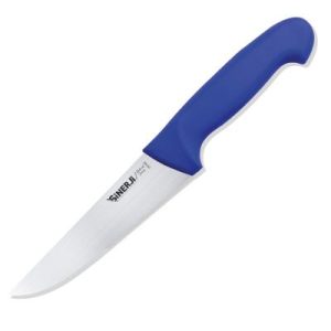 Sinerji Protrend No 2 Plastik Saplı Kasap Bıçağı, 16.5 cm, Mavi