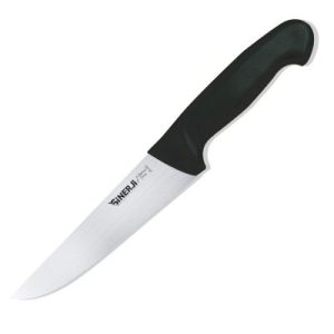 Sinerji Protrend No 2 Plastik Saplı Kasap Bıçağı, 16.5 cm, Siyah