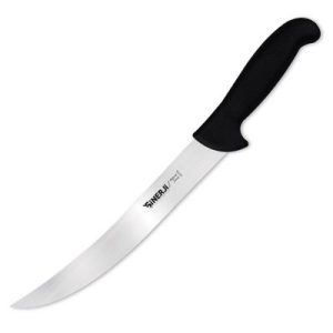 Sinerji Protrend No 2 Plastik Saplı Kıvrık Et Doğrama Bıçağı, 27 cm, Siyah