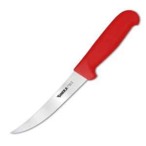 Sinerji Protrend No 2 Plastik Saplı Kıvrık Sıyırma Bıçağı, 15 cm, Kırmızı