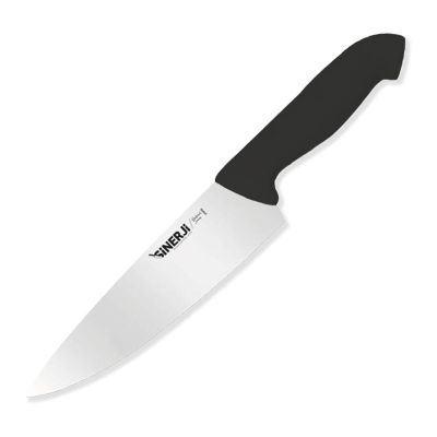 Sinerji Protrend No 2 Plastik Saplı Şef Bıçağı, 20.5 cm, Siyah