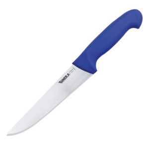 Sinerji Protrend No 4 Plastik Saplı Kasap Bıçağı, 21 cm, Mavi