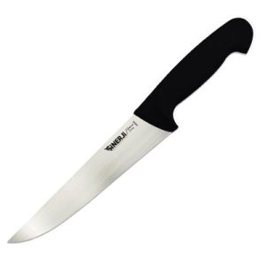 Sinerji Protrend No 5 Plastik Saplı Kasap Bıçağı, 25 cm, Siyah