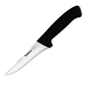 Sinerji Silver No 1 Plastik Saplı Kemik Sıyırma Bıçağı, 14 cm, Siyah