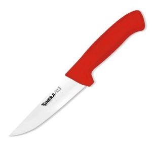 Sinerji Silver No 2 Plastik Saplı Kasap Bıçağı, 16 cm, Kırmızı