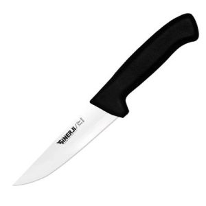 Sinerji Silver No 2 Plastik Saplı Kasap Bıçağı, 16 cm, Siyah