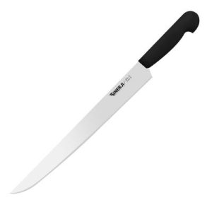 Sinerji Silver Plastik Saplı Balıkçı Bıçağı, 35 cm, Siyah