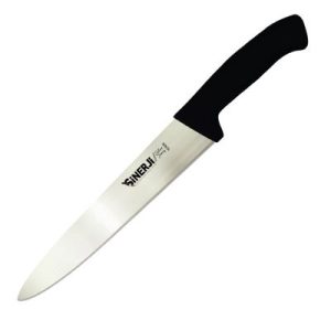 Sinerji Silver Plastik Saplı Dilimleme Bıçağı, 20 cm, Siyah