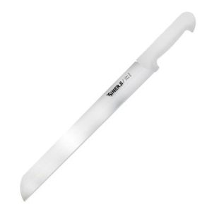 Sinerji Silver Plastik Saplı Kaşar Bıçağı, 35 cm, Beyaz