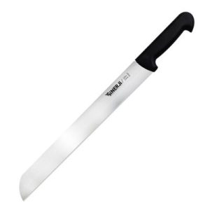 Sinerji Silver Plastik Saplı Kaşar Bıçağı, 35 cm, Siyah