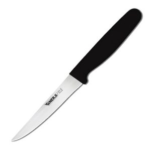 Sinerji Silver Plastik Saplı Lakerda Bıçağı, 25 cm, Siyah