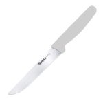 Sinerji Silver Plastik Saplı Mutfak Bıçağı, 16 cm, Beyaz