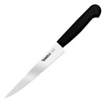 Sinerji Silver Plastik Saplı Orta Peynir Bıçağı, 16 cm, Siyah