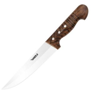 Sinerji Wooden No 3 Mat Ahşap Saplı Kasap Bıçağı, 19 cm