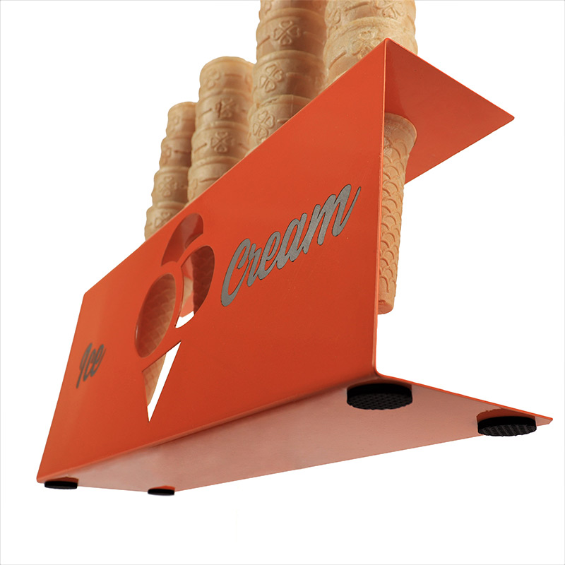 SMH DKS Dondurma Külahlığı Standı, 30x8x13.5 cm, Turuncu - Görsel 3