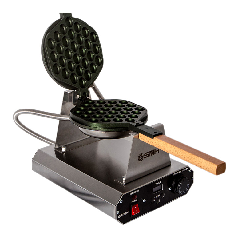 SMH XE Yuvarlak Kapaklı Bubble Waffle Makinesi, Elektrikli - Görsel 2