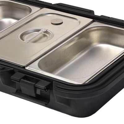 Tribeca 150 Box, Maximum GN 1/1150, 635x435x250 mm, Siyah - Görsel 6