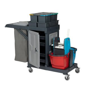 UTP Professional AC2112 Alfacart Temizlik Arabası, 152x76x123 cm