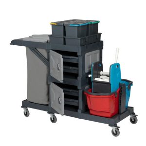 UTP Professional AC2164 Alfacart Temizlik Arabası, 152x76x123 cm