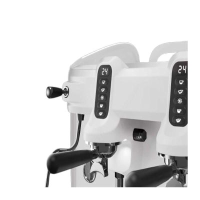 VBM Black Moon Espresso Kahve Makinesi, 2 Gruplu, Beyaz - Görsel 2