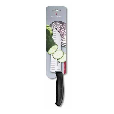 Victorinox Swiss Classic 6.8523.17B Blisterli Santoku Bıçağı, 17 cm, Siyah - Görsel 2