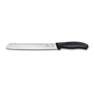 Victorinox Swiss Classic 6.8633.21B Blisterli Ekmek Bıçağı, 21 cm, Siyah