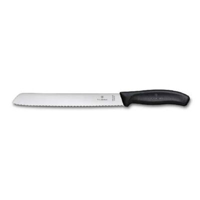 Victorinox Swiss Classic 6.8633.21B Blisterli Ekmek Bıçağı, 21 cm, Siyah