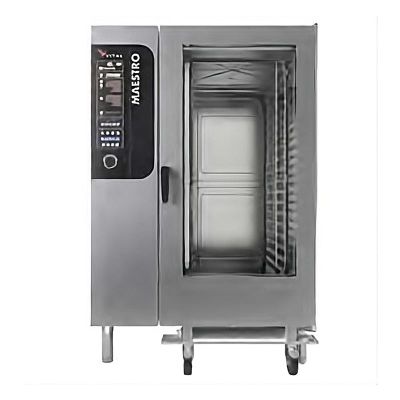 Vital MAESTRO 202E Dijital Kontrollü Kombi Fırın, GN 2/1 20 Tepsi Kapasiteli, Elektrikli