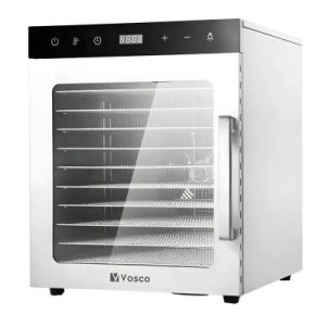 Vosco VSS-10H Meyve Sebze Kurutma Fırını, 10 Tepsi Kapasiteli