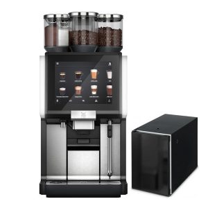 WMF 5000S Şebeke Bağlantılı Full Otomatik Kahve Makinesi, 2 Öğütücü, 1 Çikolata Slotu + Süt Soğutucu