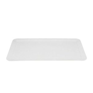 Zicco K-2005 Melamin Teşhir Tepsisi, 61.5x41.5 cm, Beyaz