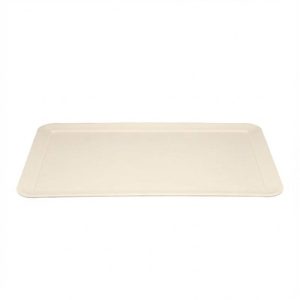 Zicco K-2005 Melamin Teşhir Tepsisi, 61.5x41.5 cm, Krem