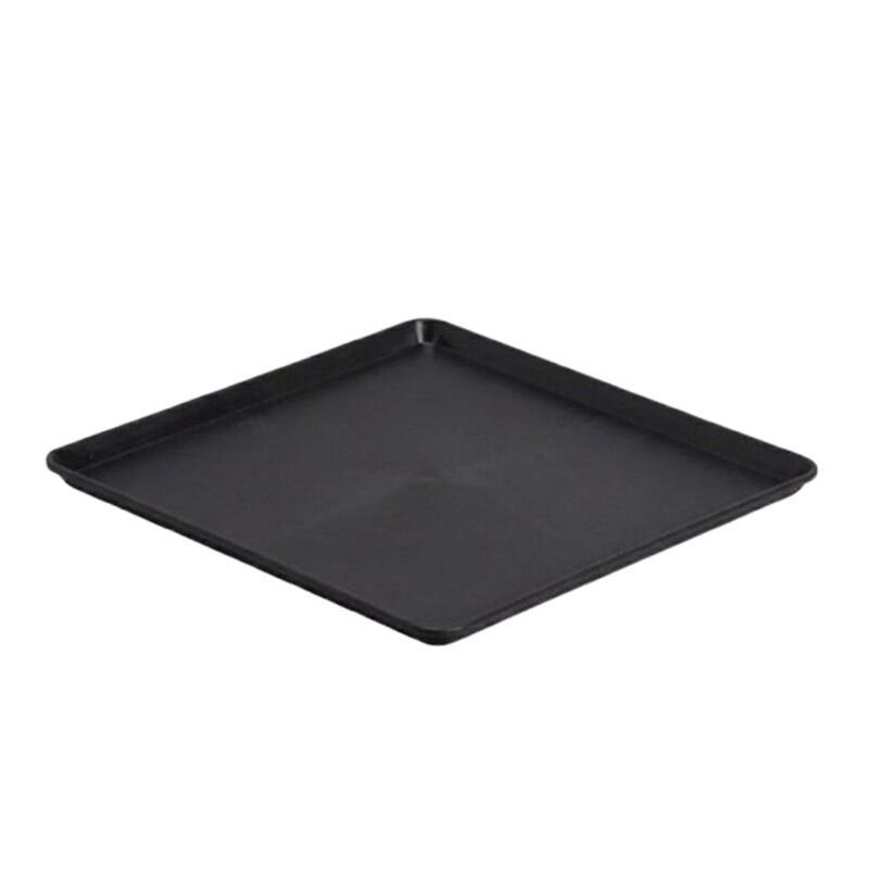 Zicco K-2060 Melamin Teşhir Tepsisi, 29x29 cm, Siyah