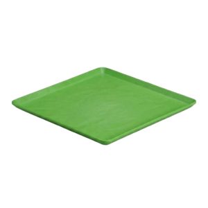 Zicco K-9250 Taş Model Melamin Teşhir Tepsisi, 29x29 cm, Yeşil