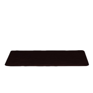 Zicco K-9550 Taş Model Mat Melamin Teşhir Tabağı, 32x52 cm, Kırmızı