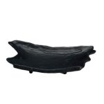 Zicco K-9700 Taş Model Melamin Teşhir Tabağı, 18x27.5 cm, Krem