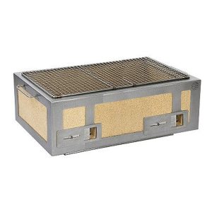 100% Chef Kasai XL Profesyonel Japon Izgarası, 92x35x21 cm