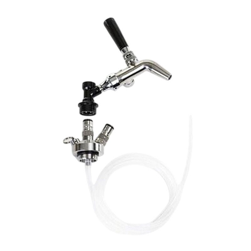 100% Chef Kegg Çift Bağlantılı Dolum ve Servis Başlığı, 5-10 L