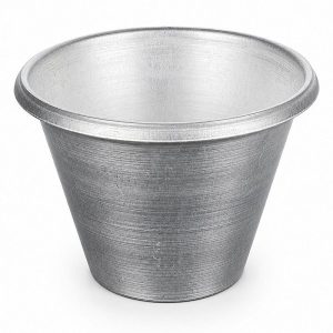 Almetal Alüminyum Konik Bardak, 10x10x8 cm