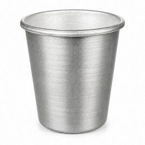 Almetal Alüminyum Konik Bardak, 10x10x9 cm