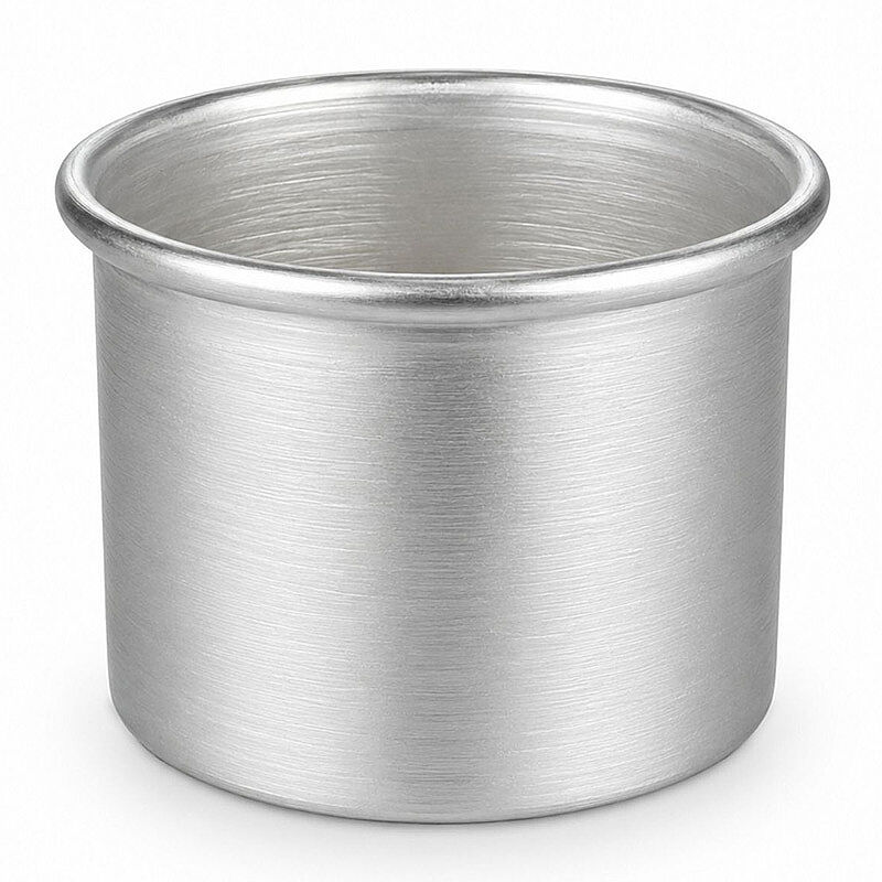 Almetal Alüminyum Silindir Bardak, 10x6 cm