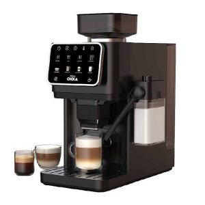 Arzum OK0042 Okka Barista Pro Tam Otomatik Espresso Kahve Makinesi, Siyah Krom
