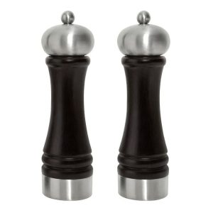 Biradlı BRD-235-2 İkili Metal Karabiber Değirmeni, 20.8x5.8 cm