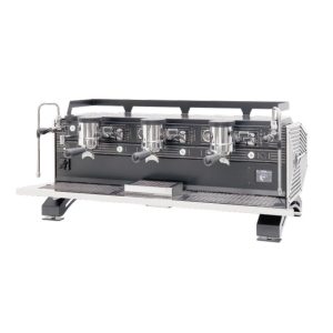Brugnetti Aurora Multi Boiler Tam Otomatik Espresso Kahve Makinesi, 2 Gruplu, Siyah