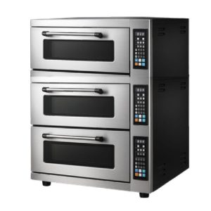 By Kitchen DPO-503 24 cm x 12 Pizza Kapasiteli 3 Katlı Pizza Fırını, Elektrikli