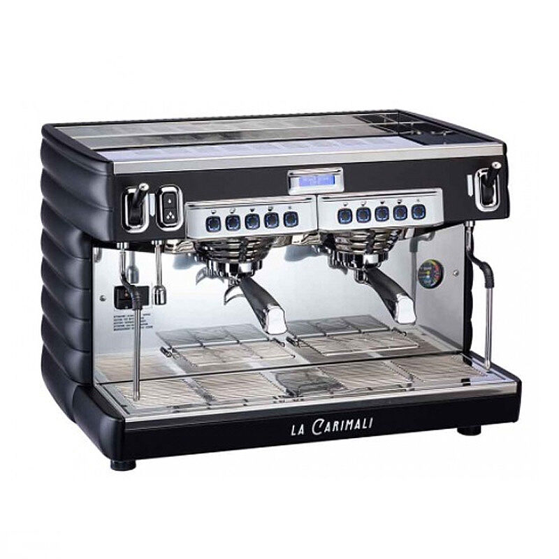 Carimali Bubble Tam Otomatik Espresso Kahve Makinesi, 2 Gruplu, Siyah