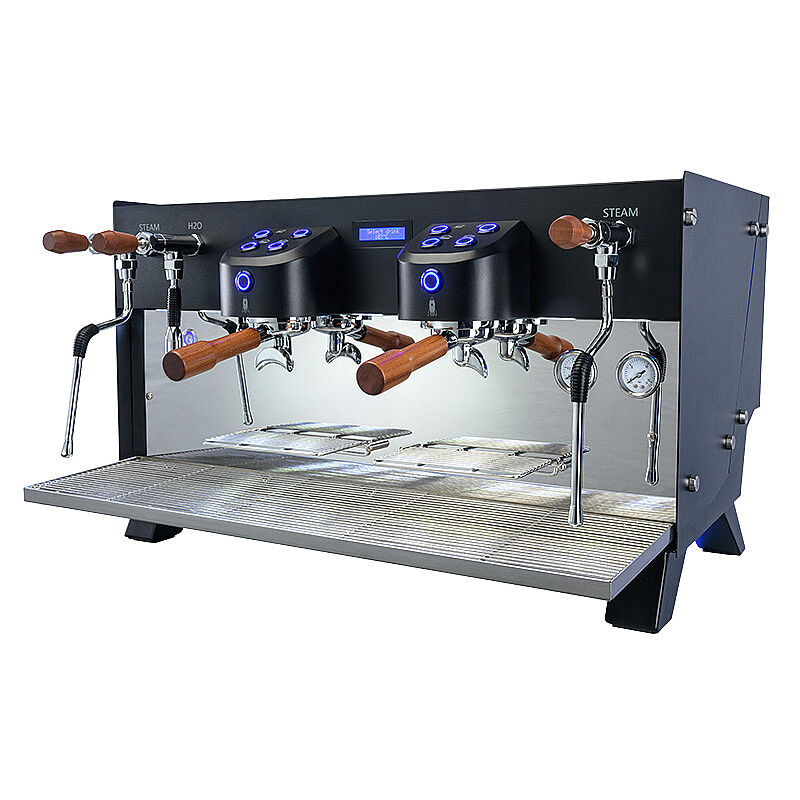 Carimali Glow E2 Tam Otomatik Espresso Kahve Makinesi, 2 Gruplu, Siyah - Görsel 3
